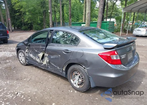 2012 Honda Civic Lx из США, поврежденный, VIN 2HGFB2F55CH573027